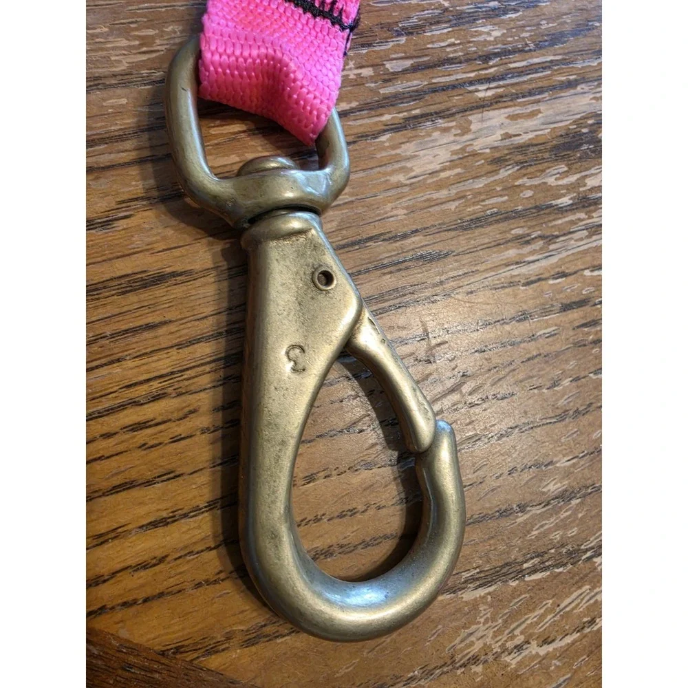 Brass‎ Clip Hook 3 Scuba Diving Swivel Strap Gear Keeper Pink